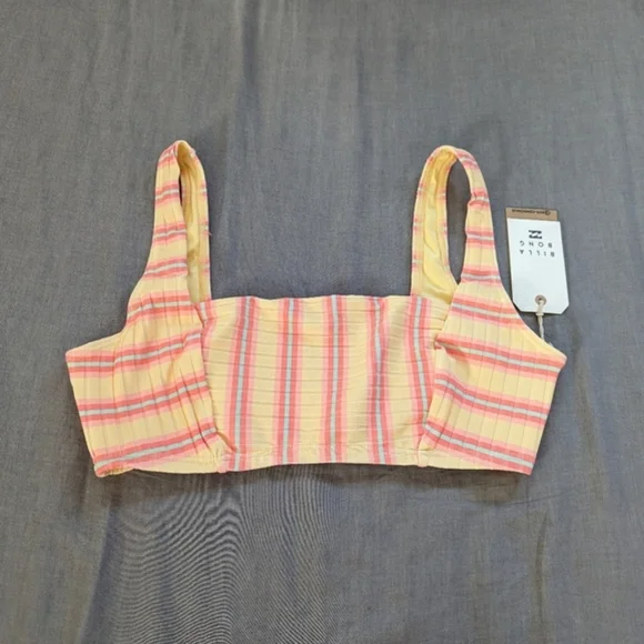 Billabong Sun Chaser Bikini Square Tank Top Low Rider Bottoms - Picture 5 of 12